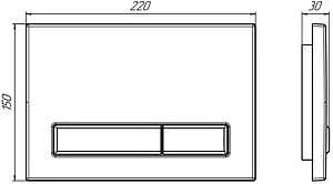 Инсталляция для подвесного унитаза Set 3 в 1 Ани Пласт WCP1430 с кнопкой черный матовый Инсталляция для подвесного унитаза Set 3 в 1 Ани Пласт WCP1430 с кнопкой черный матовый, 5