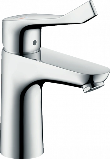 Смеситель для раковины хирургический Hansgrohe Focus 100 хром 31917000