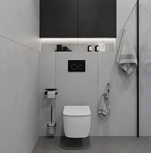 Клавиша смыва для унитаза IDDIS Unifix UNI03BCi77 кнопки/хром, рамка/черный матовый, 4