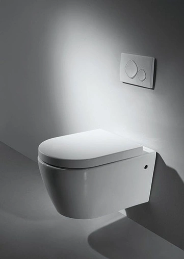 Унитаз подвесной Bravat Gina белый C2190UW-ENG