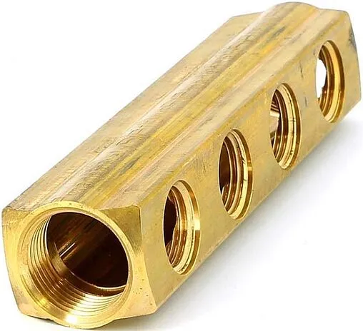 Коллектор распределительный проходной 4 отвода 1&quot;в/в x ½&quot;в Tiemme 1970040