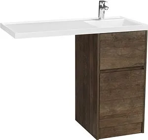 Фасад для тумбы Aquaton Лондри 40 дуб кантри 1A274901LHDY0, 1