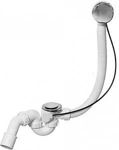 Слив-перелив для ванны Mc Alpine хром MRB2CB-PB Слив-перелив для ванны Mc Alpine хром MRB2CB-PB, 1