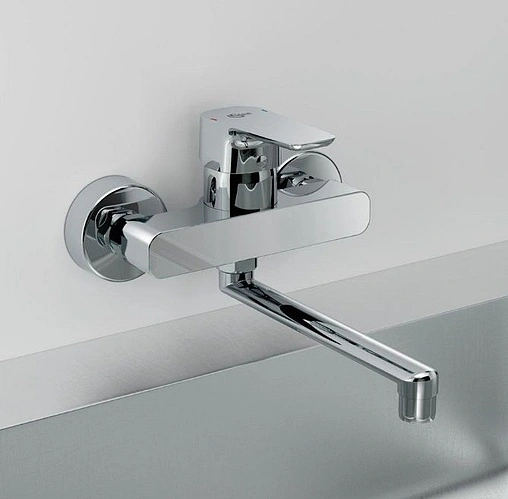 Смеситель для кухни настенный Ideal Standard Ceraplan III хром B0726AA