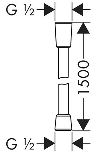 Шланг для душа Lemark Turn-Free 150см чёрный LE8025P-Black