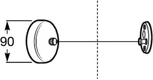 Сушилка для белья Roca Hotels хром 815493001, 2