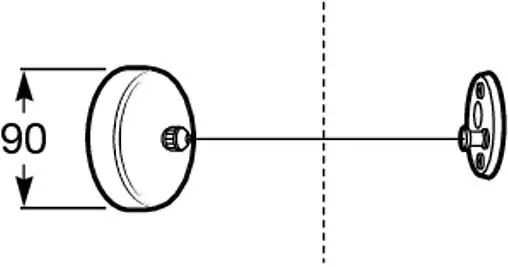 Сушилка для белья Roca Hotels хром 815493001