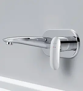 Смеситель для раковины из стены Am.Pm Like хром F8072200 Смеситель для раковины из стены Am.Pm Like хром F8072200, 3