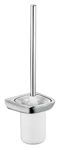 Ёршик для унитаза Kludi Ambienta хром/белый 5397405 Ёршик для унитаза Kludi Ambienta хром/белый 5397405, 1