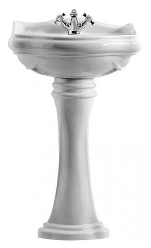 Раковина Kerasan Retro 55 белый 104501*3 Раковина Kerasan Retro 55 белый 104501*3