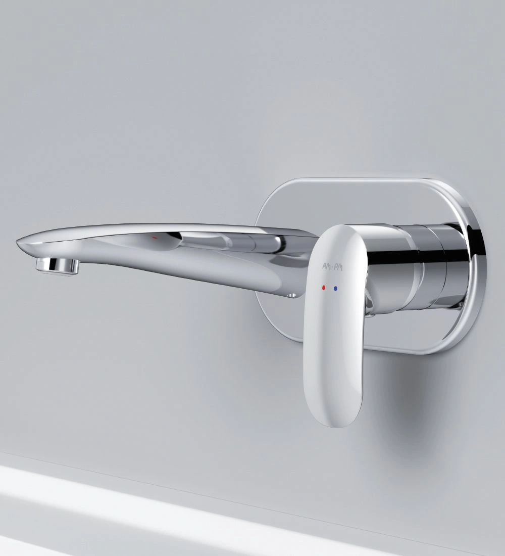 Смеситель для раковины из стены Am.Pm Like хром F8072200