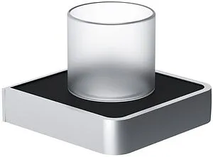 Стакан Damixa Jupiter чёрный матовый/алюминий DA7734300, 1