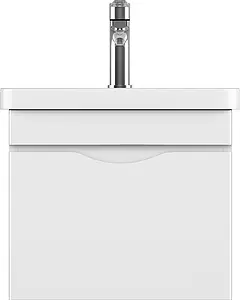 Тумба-умывальник подвесная ISVEA Neo 50 белый 21NGS301050E Тумба-умывальник подвесная ISVEA Neo 50 белый 21NGS301050E, 3