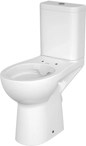 Унитаз-компакт безободковый Cersanit Etiuda Clean белый P-KO-ETI010-3/6-COn