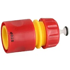 Соединитель с автостопом (шланг-насадка) Grinda 8-426329