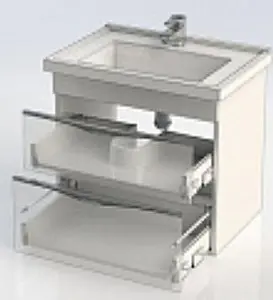 Тумба-умывальник Aquanet Эвора 70 дуб антик 00183001+00182323 Тумба-умывальник Aquanet Эвора 70 дуб антик 00183001+00182323, 4