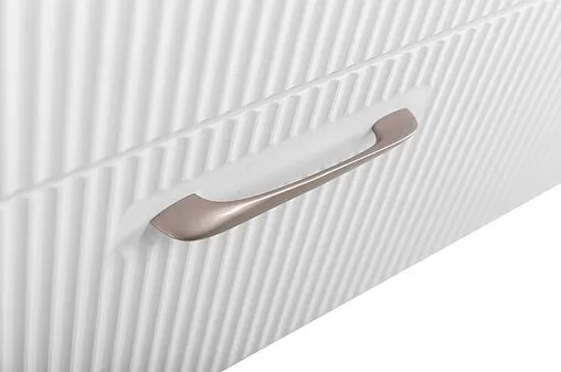 Тумба-умывальник подвесная BelBagno DUE 80 Белый металлик DUE-800-2C-SO-BM-P+BB-8076-3-80