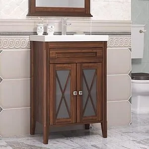 Тумба под умывальник напольная Opadiris Палермо 60 светлый орех 00-00006718, 5