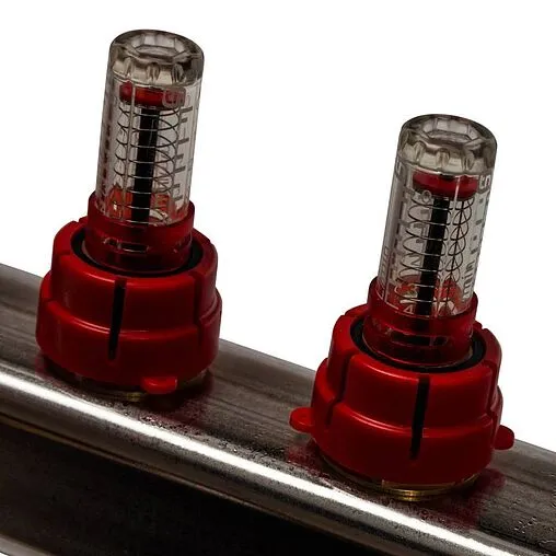 Группа коллекторная с расходомерами 2 отвода 1&quot;в/в x ¾&quot;ек Stout SMS-0927-000002