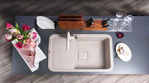 Встраиваемая сушка для посуды Omoikiri DRY-01-GM вороненая сталь 4999011