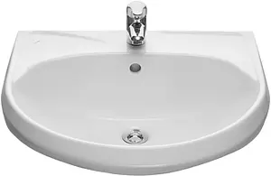 Раковина Santeri Вест 57 белый 1.3111.8.S00.11B.0 Раковина Santeri Вест 57 белый 1.3111.8.S00.11B.0, 1