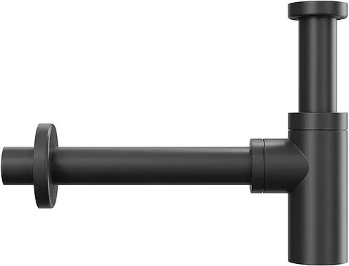 Сифон бутылочный для раковины Kerama Marazzi чёрный матовый A400BLACK Сифон бутылочный для раковины Kerama Marazzi чёрный матовый A400BLACK