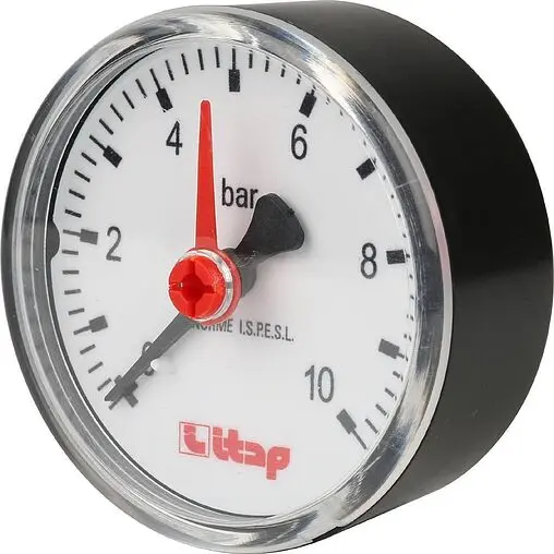 Манометр аксиальный Itap 63мм 10 бар ¼&quot; 483B014