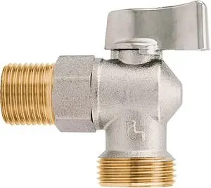 Кран шаровый угловой для бытовой техники ½"н x ¾"н Itap 3920012 Кран шаровый угловой для бытовой техники ½"н x ¾"н Itap 3920012, 1