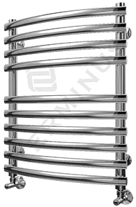 Полотенцесушитель водяной лесенка Terminus Капри П10 500х686 полированная сталь 4620768887178 Полотенцесушитель водяной лесенка Terminus Капри П10 500х686 полированная сталь 4620768887178, 2