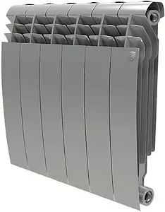 Радиатор биметаллический 6 секций Royal Thermo BiLiner 350 Silver Satin RTBSS35006 Радиатор биметаллический 6 секций Royal Thermo BiLiner 350 Silver Satin RTBSS35006, 1