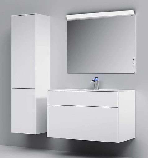 Тумба-умывальник подвесная Am.Pm Inspire 2.0 100 белый M50AFHX1003WM+