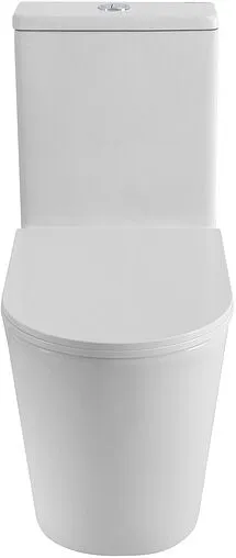 Унитаз-компакт безободковый BelBagno Tre Tornado белый BB673CP-MN-TOR/SC