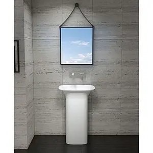 Раковина Aquanet Curve V23 46 белый 00198919, 5