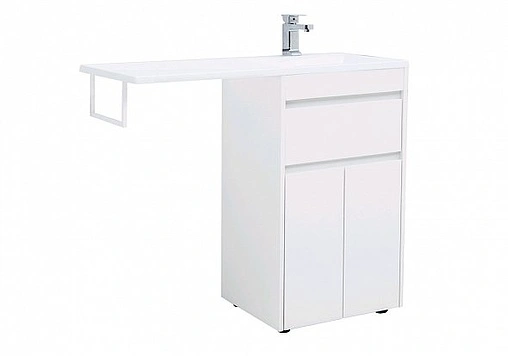 Тумба под умывальник напольная Aquanet Токио 58 белый 00237745