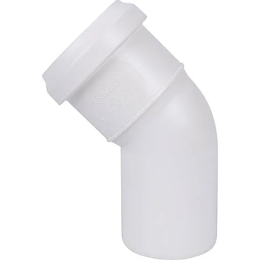 Отвод внутренний бесшумный D=50мм Угол 45° Sinikon 504029.K