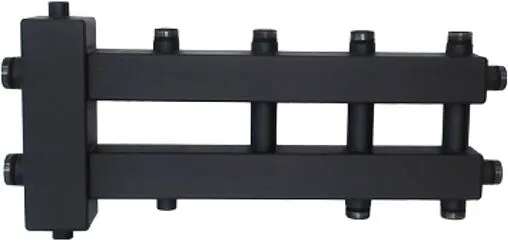 Распределительный коллектор 4 контура с гидрострелкой 1¼&quot;н x 1&quot;н Uni-fitt 437Z4134