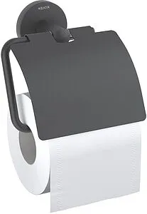 Держатель туалетной бумаги Aquatek Оберон чёрный матовый AQ4209MB, 1