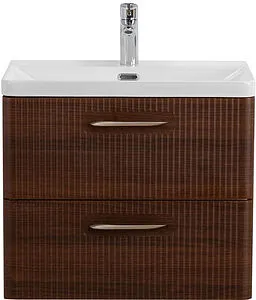 Тумба-умывальник подвесная BelBagno DUE 50 Noce DUE-500-2C-SO-NOCE-P+BB-8076-3-50, 1