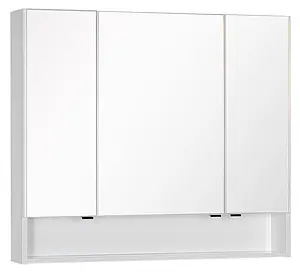 Шкаф-зеркало Aquanet Виго 100 белый 00183399 Шкаф-зеркало Aquanet Виго 100 белый 00183399, 1