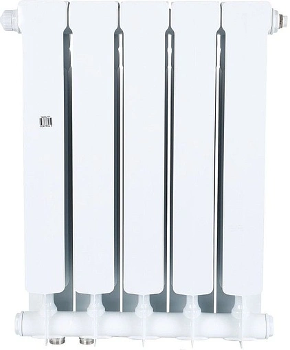 Радиатор биметаллический 5 секций нижнее правое подключение Stout Space 500 SRB-0320-050005