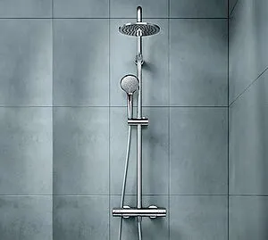 Душевая система с термостатом для ванны Ideal Standard IdealRain хром A5778AA Душевая система с термостатом для ванны Ideal Standard IdealRain хром A5778AA, 3