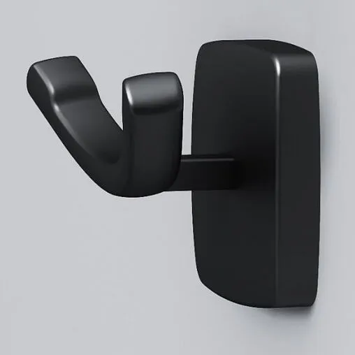 Крючок двойной Am.Pm Gem чёрный матовый A9035622