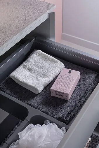 Тумба под умывальник подвесная Allen Brau Infinity 85 папирус 1.21001.PWM