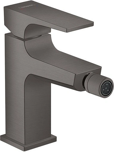 Смеситель для биде Hansgrohe Metropol шлифованный чёрный хром 32520340