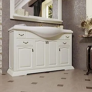 Тумба под умывальник напольный Opadiris Риспекто 120 слоновая кость Z0000009687, 3