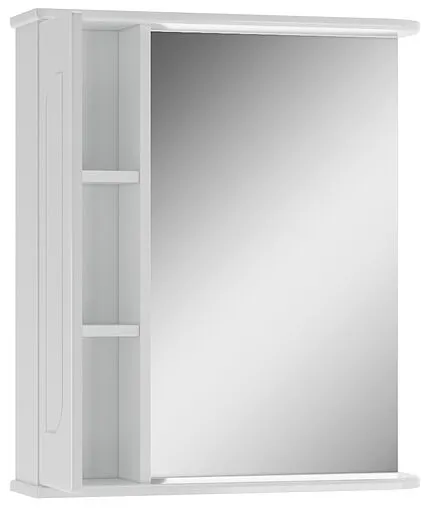 Шкаф-зеркало Айсберг Радуга 60 белый DA1139HZR