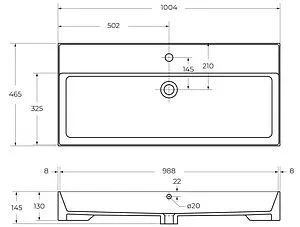Консоль с умывальником напольная Cezares Cadro 100 чёрный CADRO-100/46/73-2C-PIA-MET-ST+CADRO-100-MENS-NERO+CADRO-100-MENS-NERO Консоль с умывальником напольная Cezares Cadro 100 чёрный CADRO-100/46/73-2C-PIA-MET-ST+CADRO-100-MENS-NERO+CADRO-100-MENS-NERO, 3