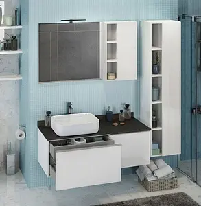 Шкаф-зеркало Comforty Милан 120 R белый 00004136261CF Шкаф-зеркало Comforty Милан 120 R белый 00004136261CF, 3