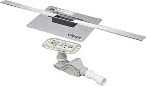 Лоток душевой Set 1000мм h=95мм 0.7л/сек Viega Advantix Cleviva 4981.10 794477, 1