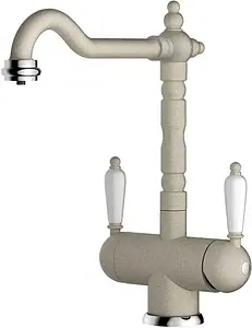 Смеситель для кухни с подключением к фильтру Omoikiri Amagasaki-SA бежевый 4994069 Смеситель для кухни с подключением к фильтру Omoikiri Amagasaki-SA бежевый 4994069, 1